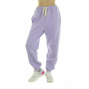 PANTALONE IN FELPA DOUBLE 2 TWO VIOLA